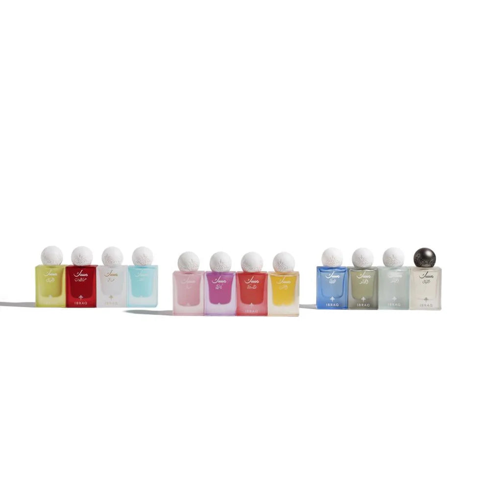Musk Box 12 × 20ml by Ibraheem Al Qurashi – Luxury Musk Collection