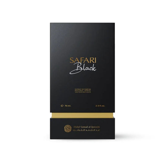 Safari Black by Abdul Samad Al Qurashi 75ml Spray