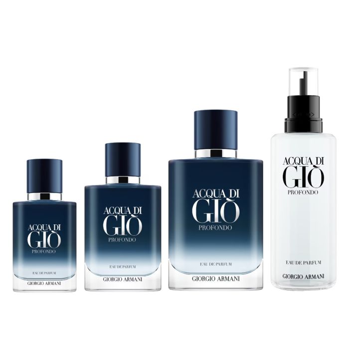 Acqua Di Gio Profondo by Giorgio Armani Eau de Parfum for Men – Green Mandarin Marine Lavender Patchouli