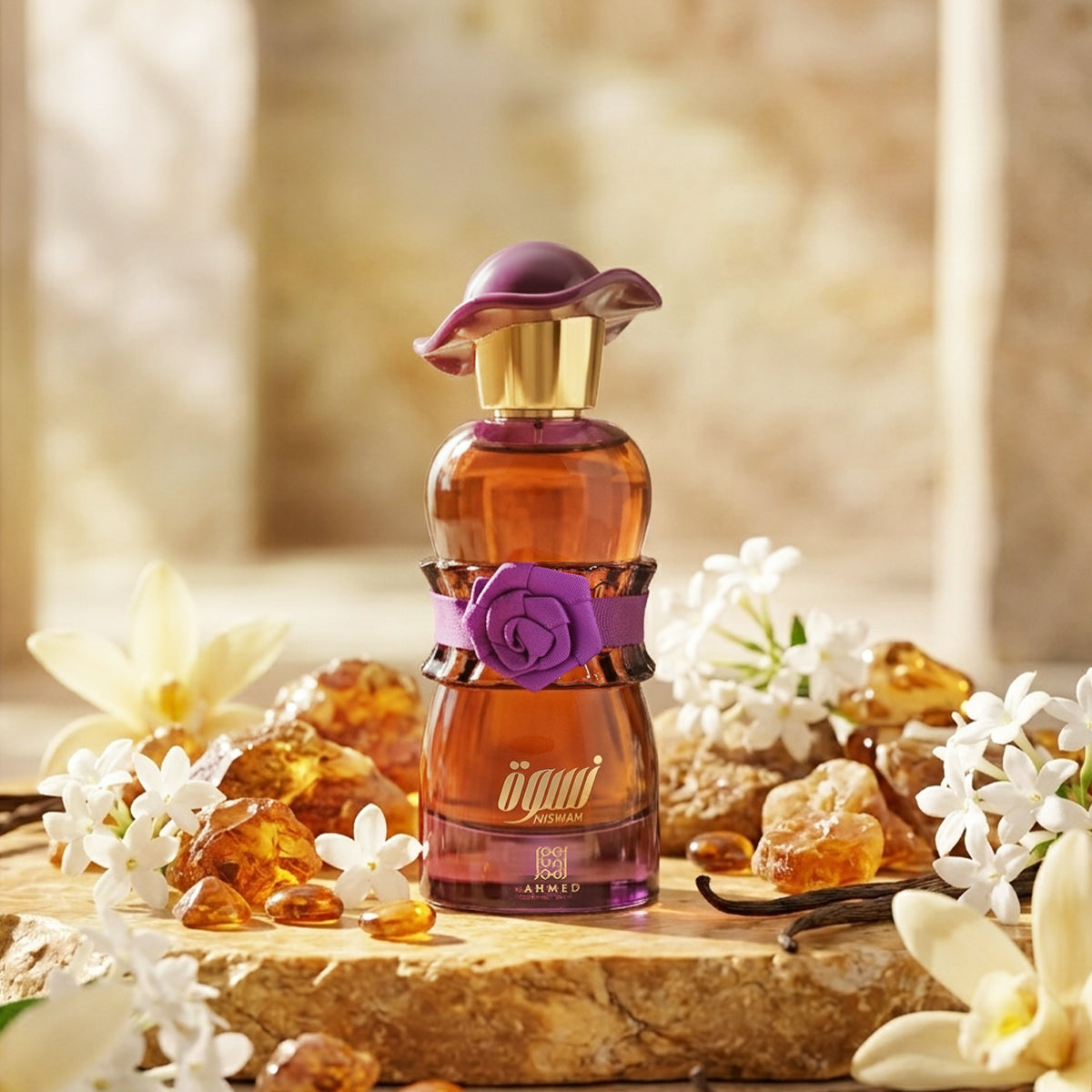 Niswah by Ahmed Al Maghribi Extrait de Parfum Spray 75ml – Women's