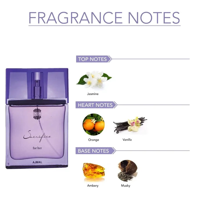 Sacrifice by Ajmal Eau de Parfum 50ml – Women's