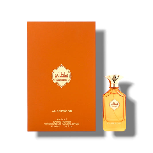 Sultani Amberwood by Arabian Oud Eau de Parfum 100ml Spray – Unisex