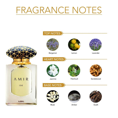 Amir One by Ajmal Eau De Parfum 50ml Unisex Spray