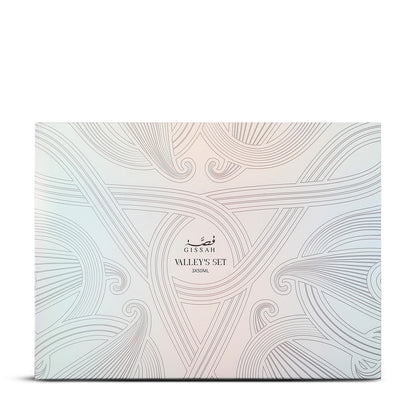 Valleys by Gissah Fragrances 3×50ml Luxury Perfume Gift Set
