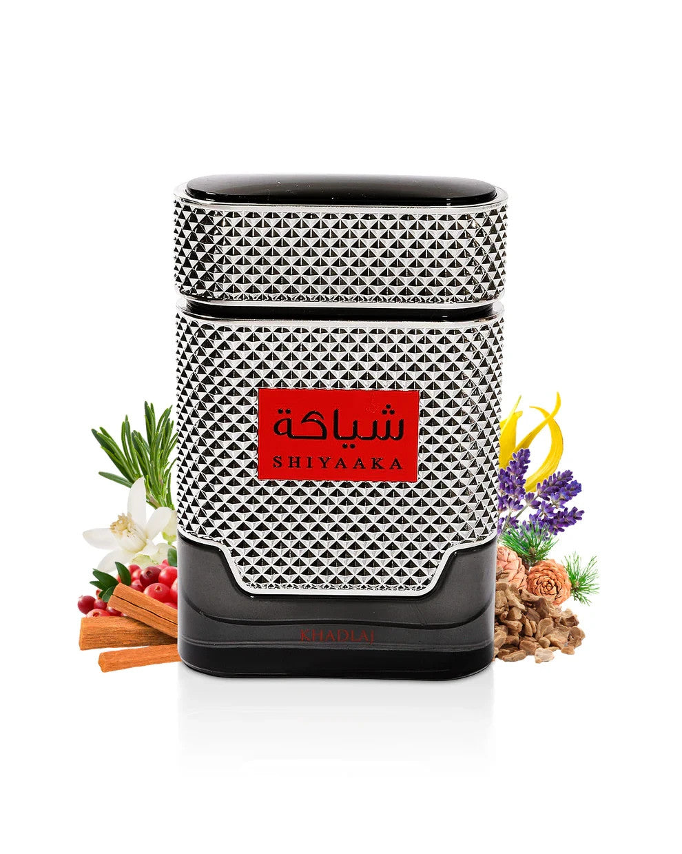 Shiyaaka Silver by Khadlaj Eau De Parfum 100ml Spray for Men