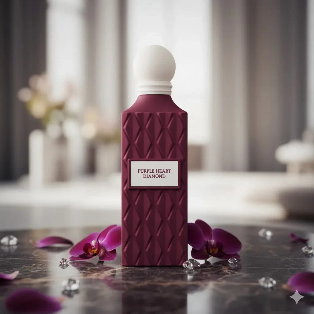 Purple Heart Diamond by Ibrahim Al Qurashi Eau De Parfum for Women