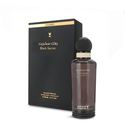 Black Secret Classic by Al Majed Oud Eau De Parfum 100ml Unisex Spray