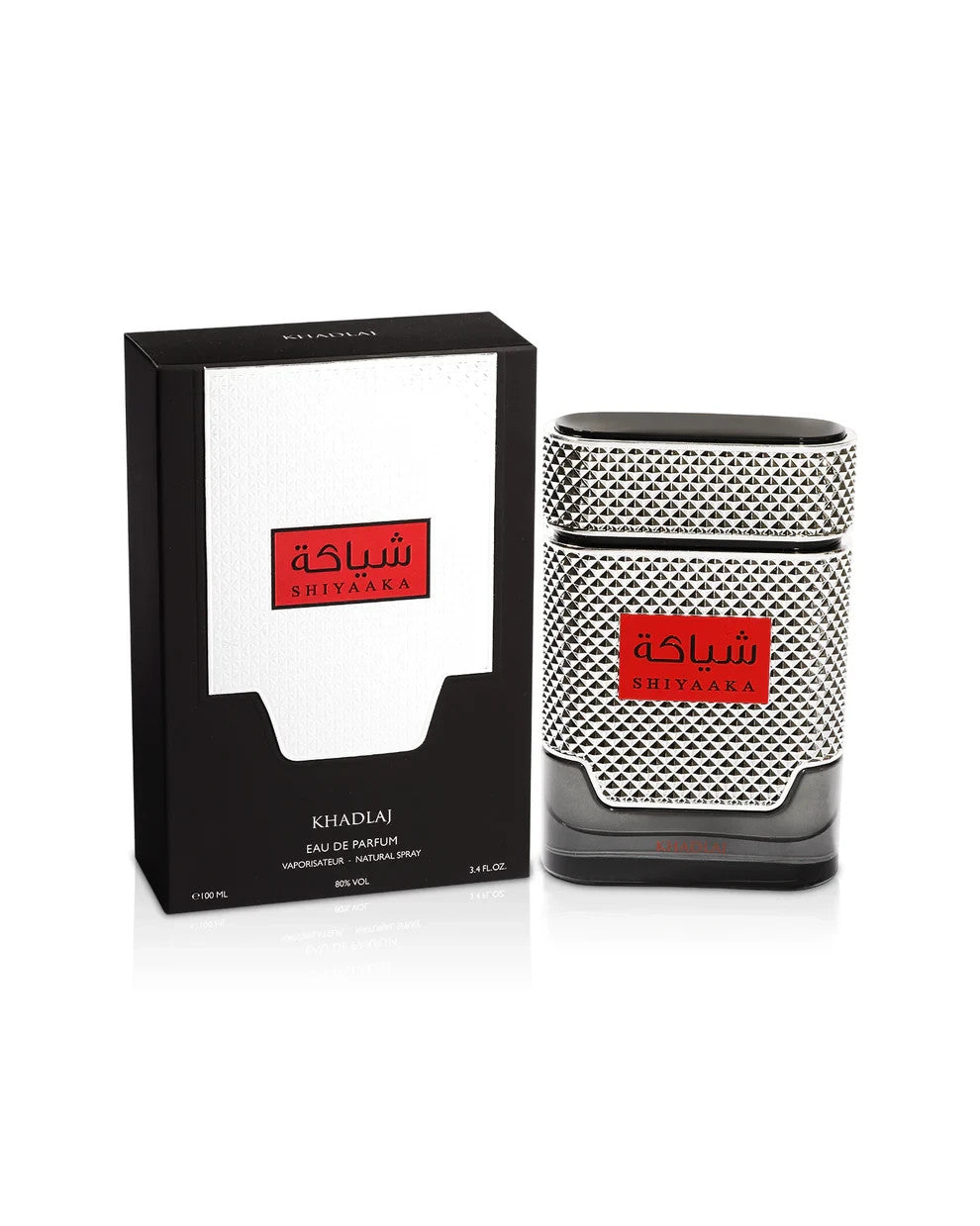 Shiyaaka Silver by Khadlaj Eau De Parfum 100ml Spray for Men