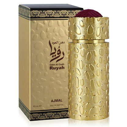 Dahn Al Oudh Ruyah by Ajmal Eau De Parfum 30ml Unisex Spray