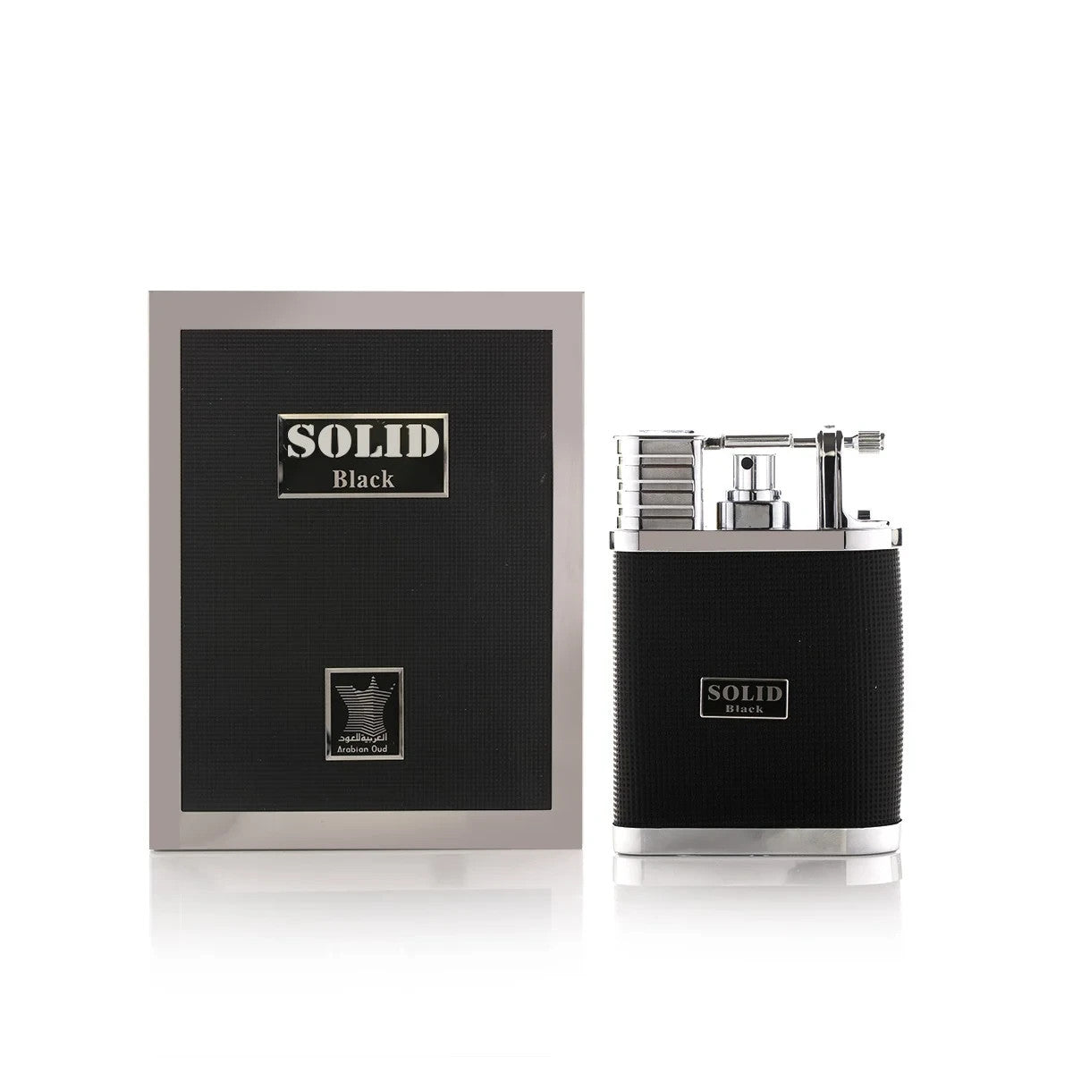 Solid Black by Arabian Oud Eau De Parfum 75ml Spray for Men