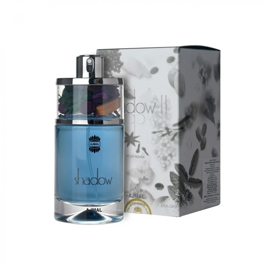 Shadow II for Him by Ajmal Eau De Parfum 75ml Spray for Men