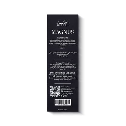 Magnus by Gissah Fragrances Eau De Parfum 90ml Spray