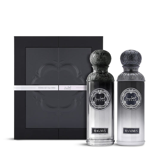 Titan For Him Set by Gissah Fragrances Eau De Parfum 2×90ml Gift Set