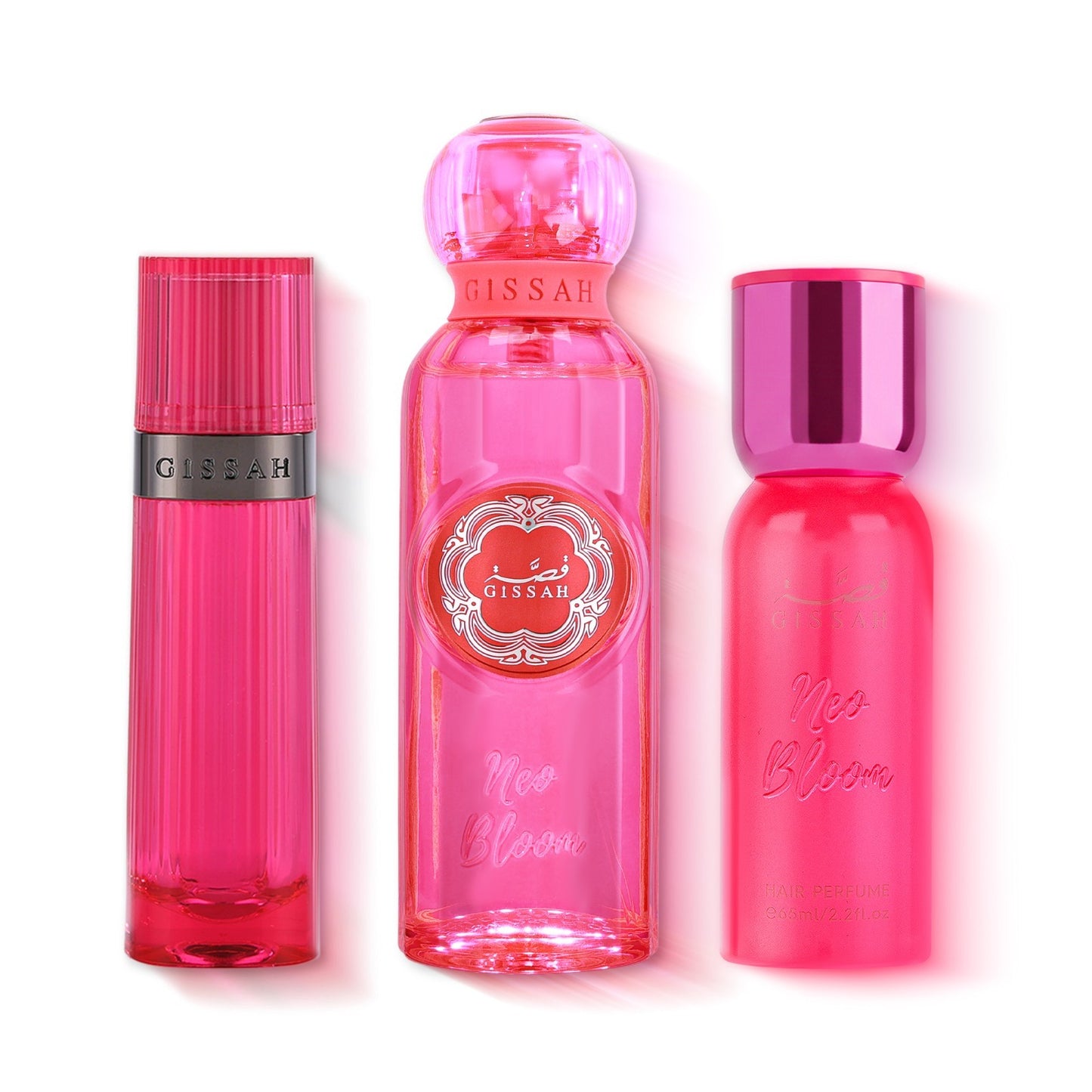 Neo Bloom Fragrance Set by Gissah Fragrances 3-Piece Gift Set