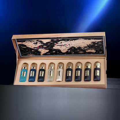 Tobacco Collection by Ibrahim Al Qurashi 9×20ml Luxury Unisex Perfume Set