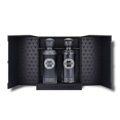 Titan For Him Set by Gissah Fragrances Eau De Parfum 2×90ml Gift Set