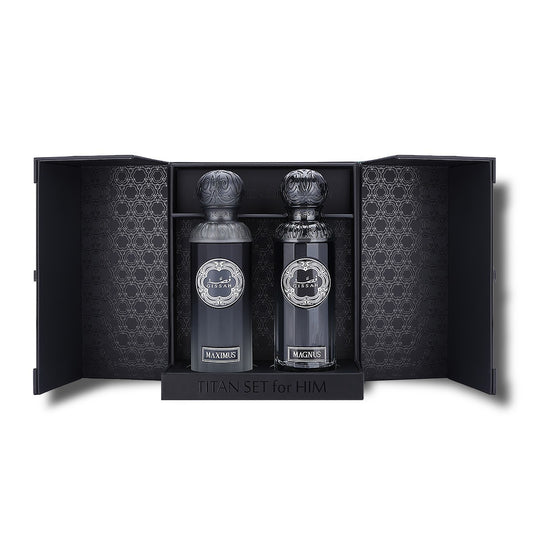 Titan For Him Set by Gissah Fragrances Eau De Parfum 2×90ml Gift Set