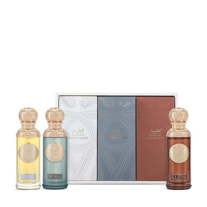 Valleys by Gissah Fragrances 3×50ml Luxury Perfume Gift Set