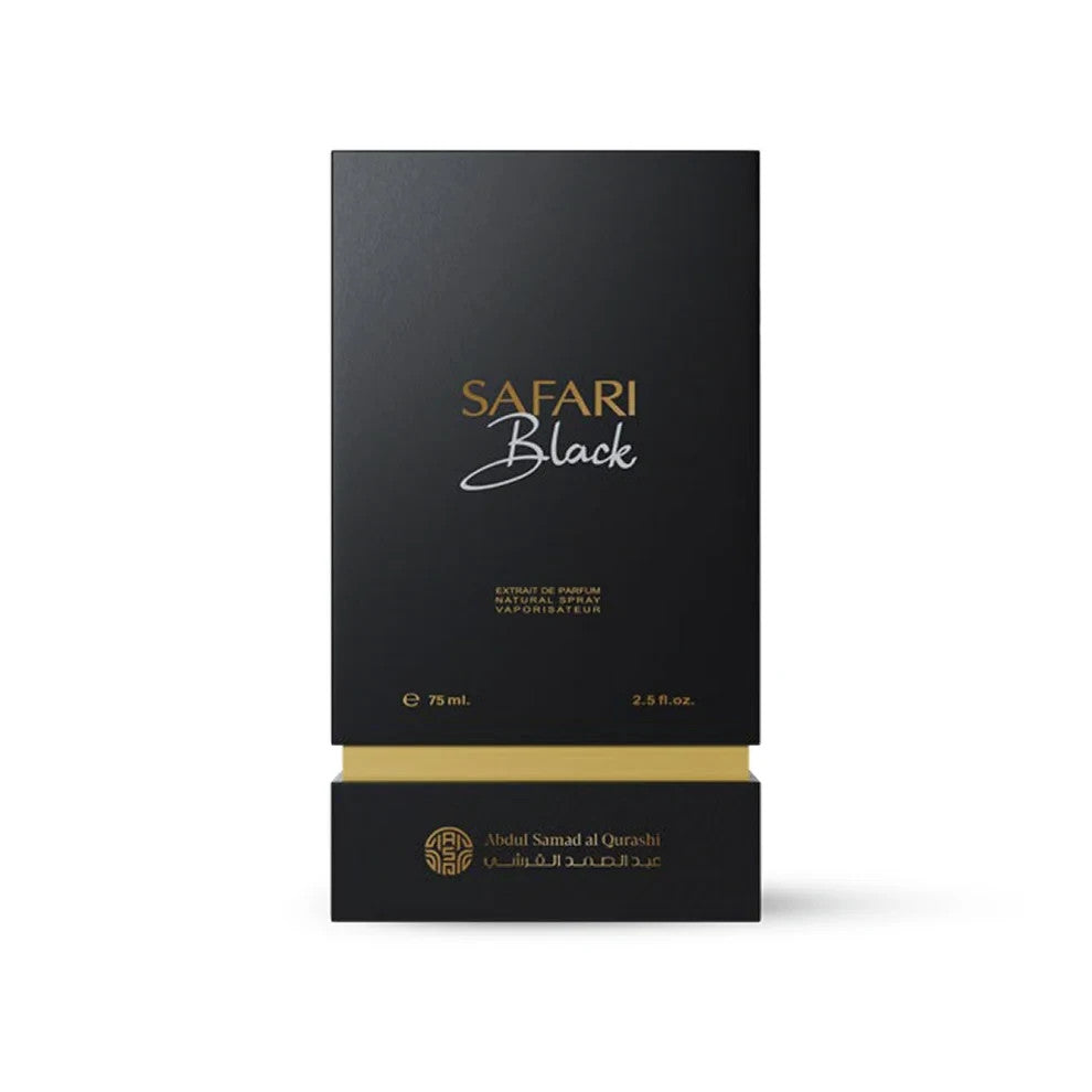 Safari Black by Abdul Samad Al Qurashi 75ml Spray