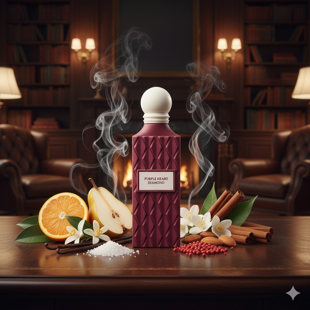 Purple Heart Diamond by Ibrahim Al Qurashi Eau De Parfum for Women