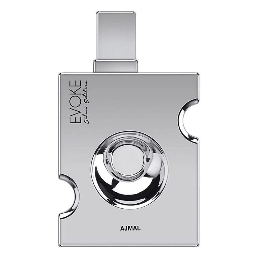 Evoke Silver Edition for Men by Ajmal Eau de Parfum 90ml Spicy Woody Fragrance