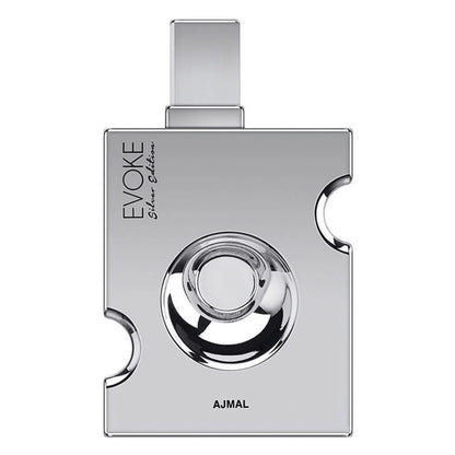 Evoke Silver Edition for Men by Ajmal Eau de Parfum 90ml Spicy Woody Fragrance