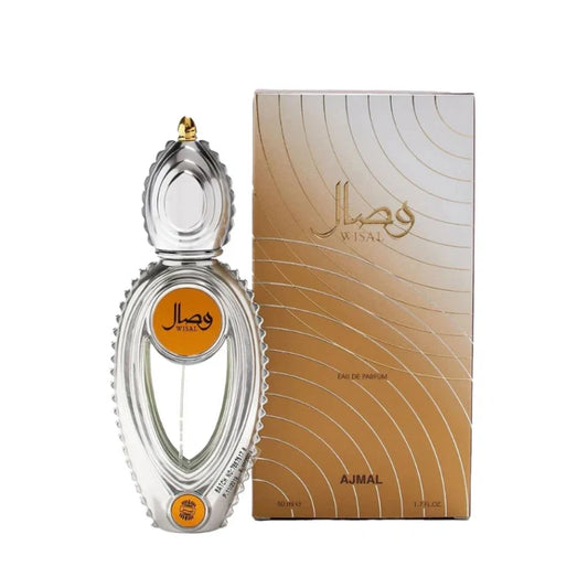 Wisal by Ajmal Eau de Parfum 50ml Unisex Floral and Musky Fragrance