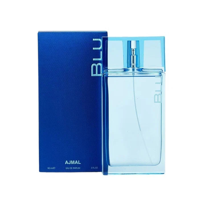 Blu by Ajmal Eau de Parfum 90ml for Men Fresh Aquatic Fragrance
