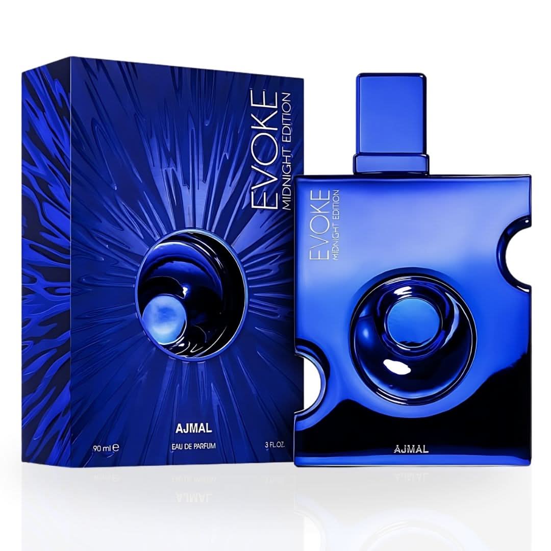 Evoke Midnight For Him by Ajmal Eau de Parfum Spray 90ml Men's Spicy Woody Fragrance