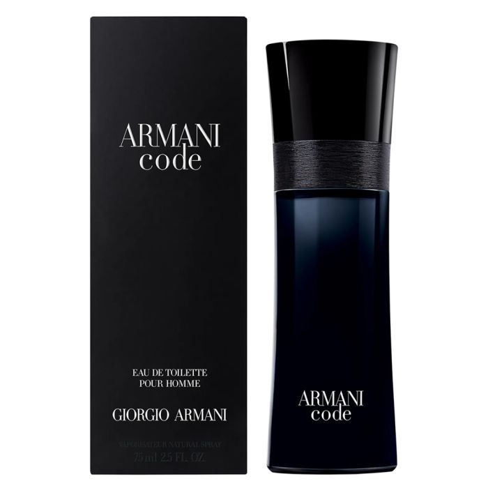 Armani Code Classic by Giorgio Armani Eau de Toilette for Men – Olive Flower Lemon Bergamot Guaiac Wood