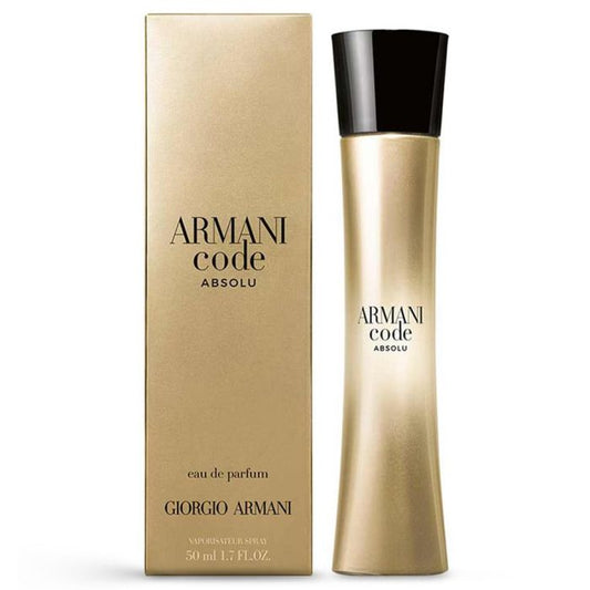 Code Absolu by Giorgio Armani Eau de Parfum for Women – Ginger Jasmine Tuberose Vanilla Sandalwood
