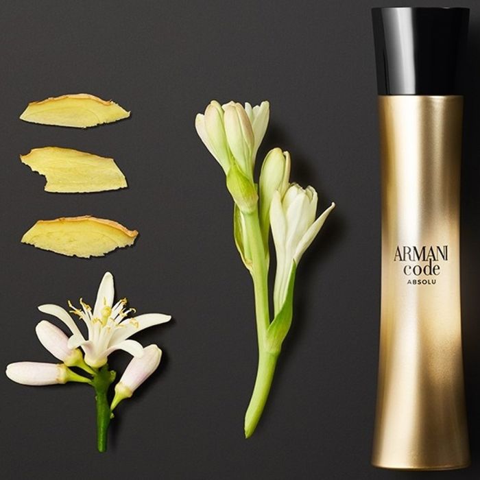 Code Absolu by Giorgio Armani Eau de Parfum for Women – Ginger Jasmine Tuberose Vanilla Sandalwood