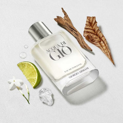 Acqua Di Gio by Giorgio Armani Eau de Toilette for Men – Bergamot Neroli Green Tangerine Jasmine Patchouli