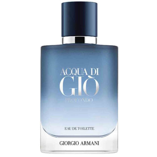 Acqua Di Gio Profondo by Giorgio Armani EDT for Men – Lemon Ginger Lavender Marine Notes Patchouli