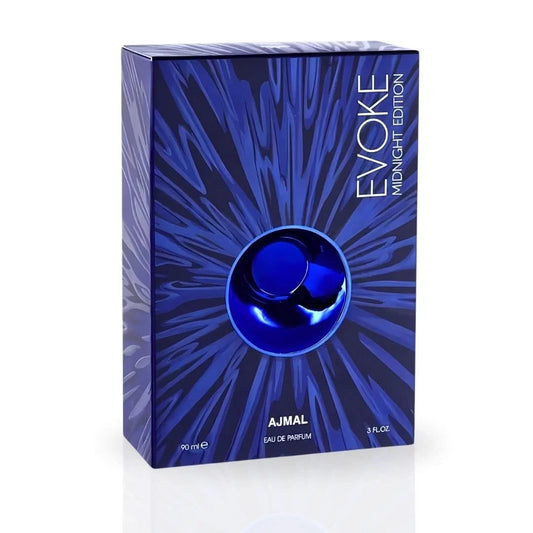 Evoke Midnight For Him by Ajmal Eau de Parfum 90ml – Men's