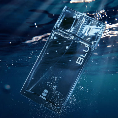 Blu by Ajmal Eau de Parfum 90ml – Men's Fresh Aquatic Fragrance
