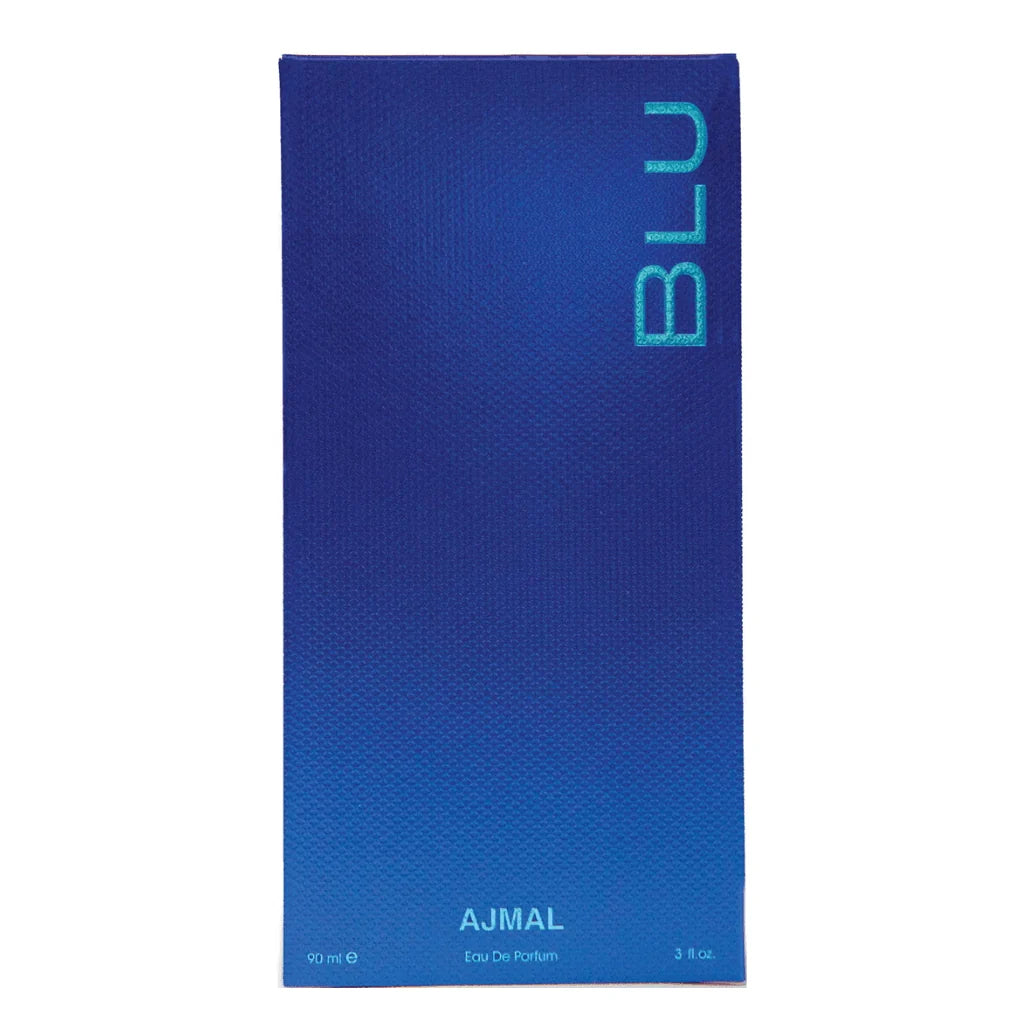 Blu by Ajmal Eau de Parfum 90ml – Men's Fresh Aquatic Fragrance
