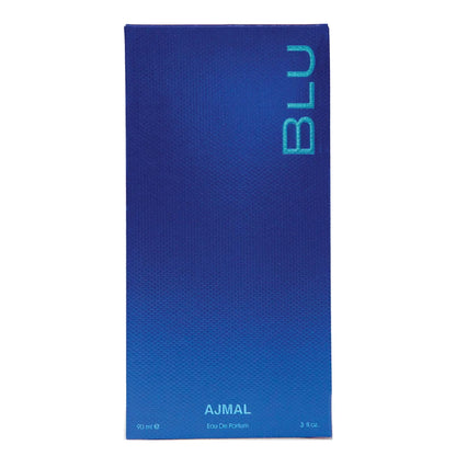 Blu by Ajmal Eau de Parfum 90ml – Men's Fresh Aquatic Fragrance