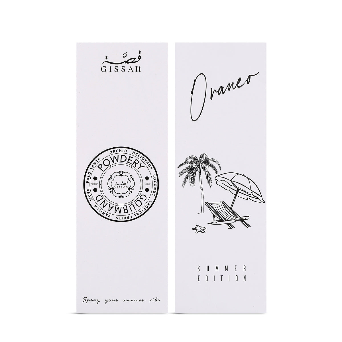 Oraneo Summer Edition Gift Set by Gissah 75ml x 2 pcs