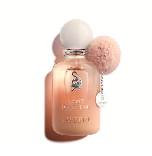 Can't Forget Me by Laverne Eau de Parfum 100ml for Women with raspberry, bergamot, lily of the valley, patchouli, Akigalawood, and oak.