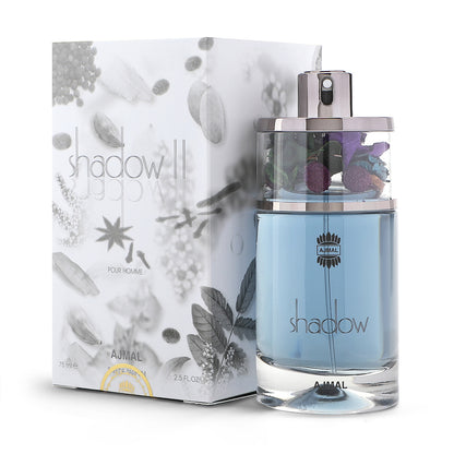 Ajmal Shadow II EDP 75ml – Unisex Woody Spicy Perfume