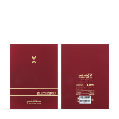 Prestige Ruby by Al Majed Oud Eau de Parfum Spray – Unisex