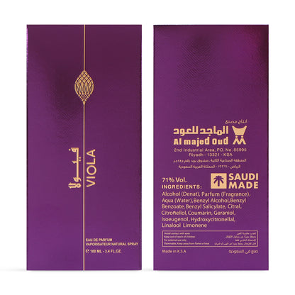 Viola by Al Majed Oud Eau de Parfum Spray 100ml – Women's