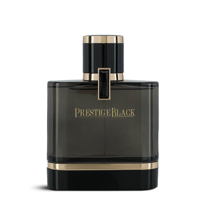 Prestige Black by Al Majed Oud Eau de Parfum Spray 100ml Unisex Leather Woody Perfume