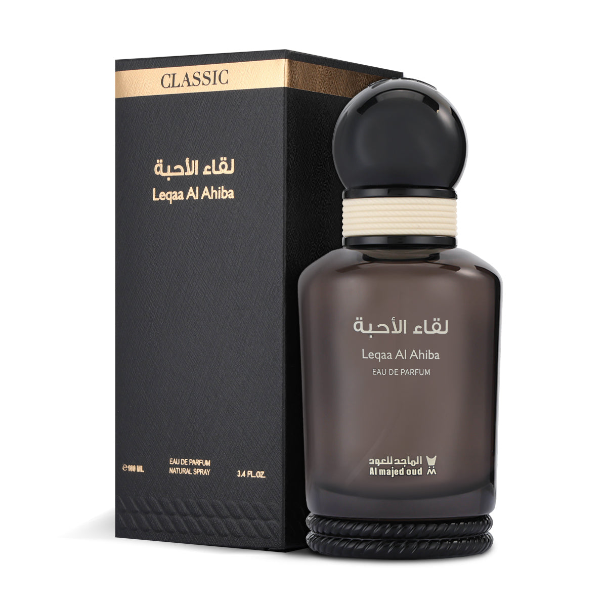 Leqaa Al Ahiba Classic by Al Majed Oud Eau de Parfum Spray 100ml Unisex Floral Vanilla Perfume