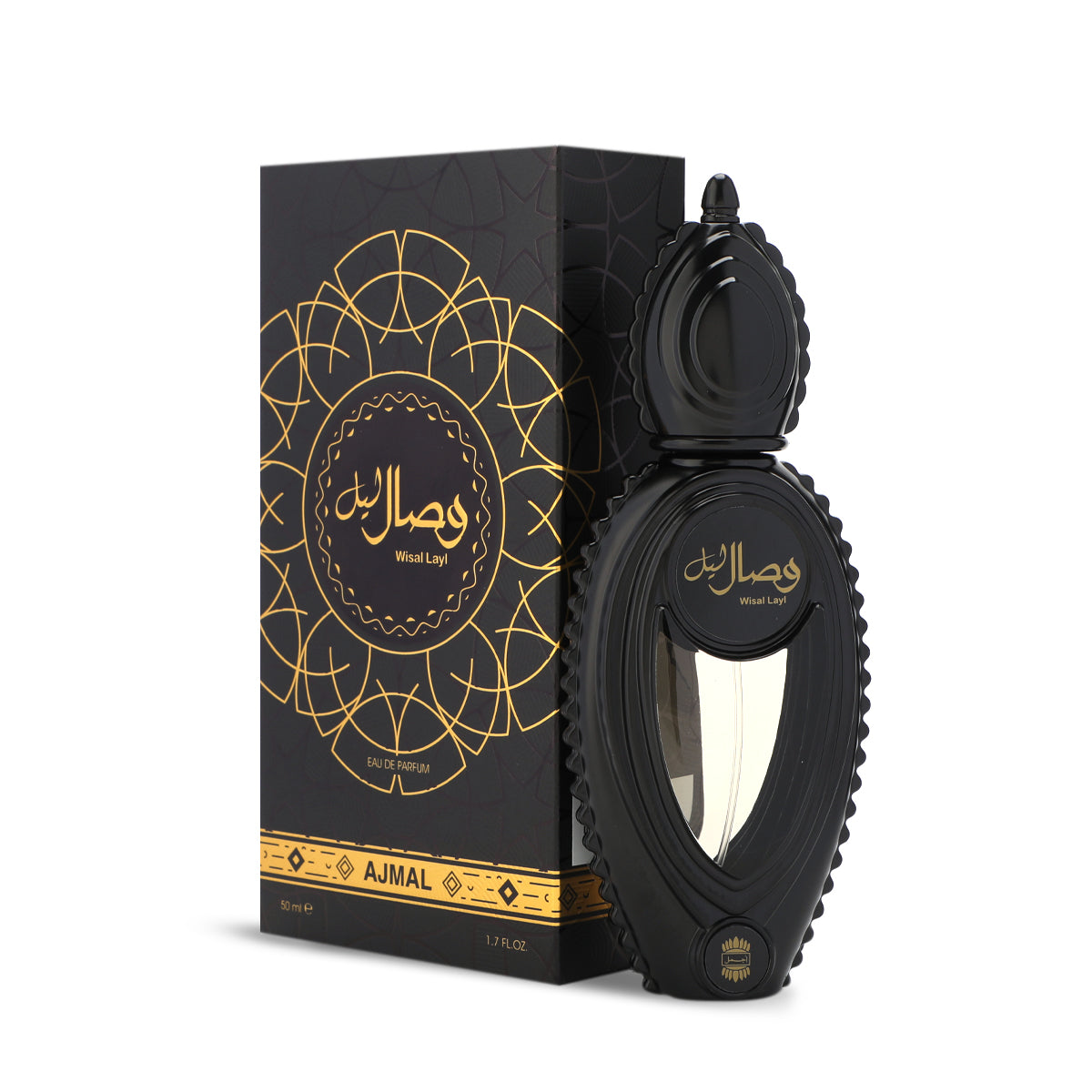 Wisal Layl by Ajmal Eau de Parfum Spray 50ml – Unisex Oud Perfume