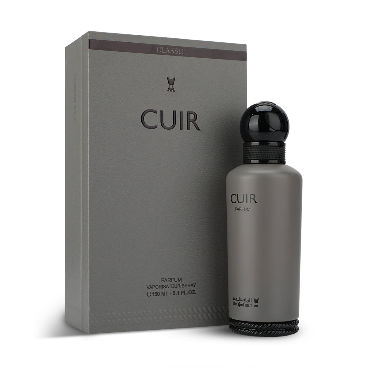 Cuir by Al Majed Oud Eau de Parfum Spray 150ml Unisex Oud Bakhoor Patchouli Perfume
