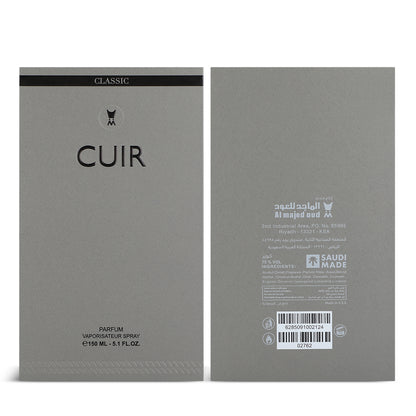Cuir by Al Majed Oud Eau de Parfum Spray 150ml – Unisex