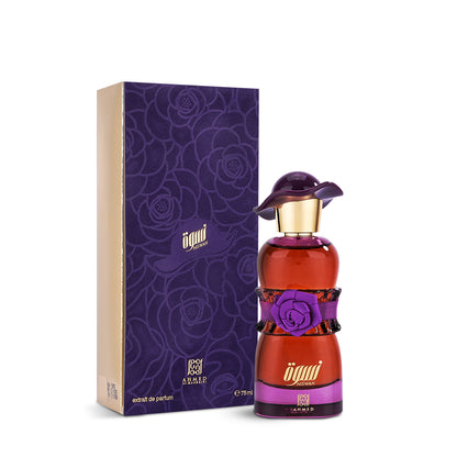 Niswah by Ahmed Al Maghribi Extrait de Parfum Spray 75ml for Women Oriental Oud Gourmand Perfume