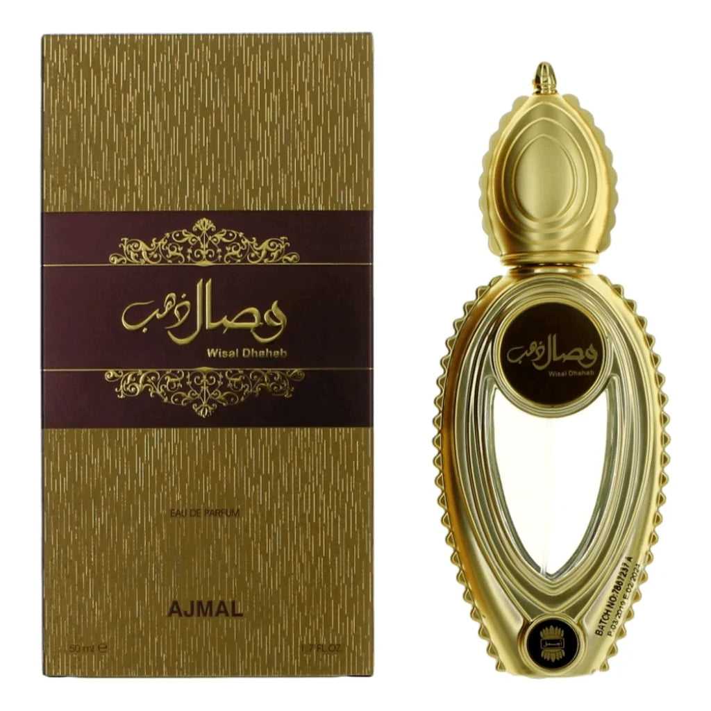 Wisal Dhahab by Ajmal Eau de Parfum Spray 50ml Unisex Floral Woody Fragrance